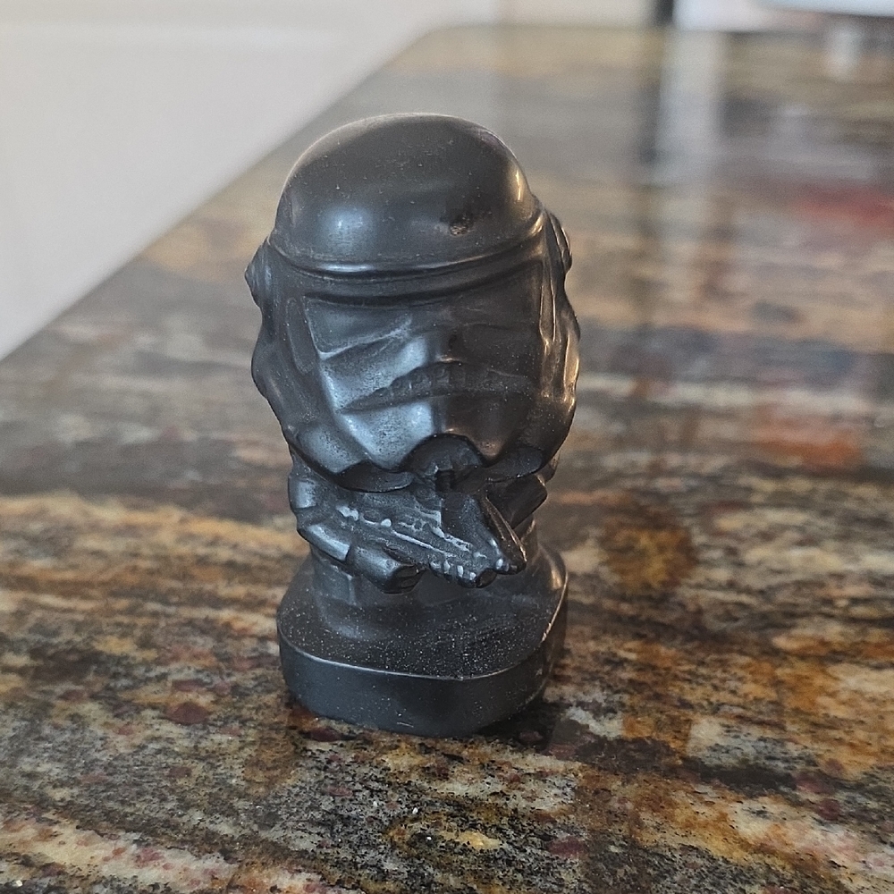 Black Stormtrooper Resin Figurine Home Accent